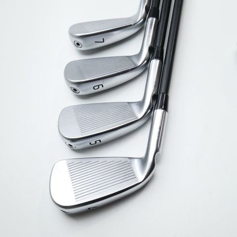 Used Ping i230 Iron Set / 4 - PW / Stiff Flex
