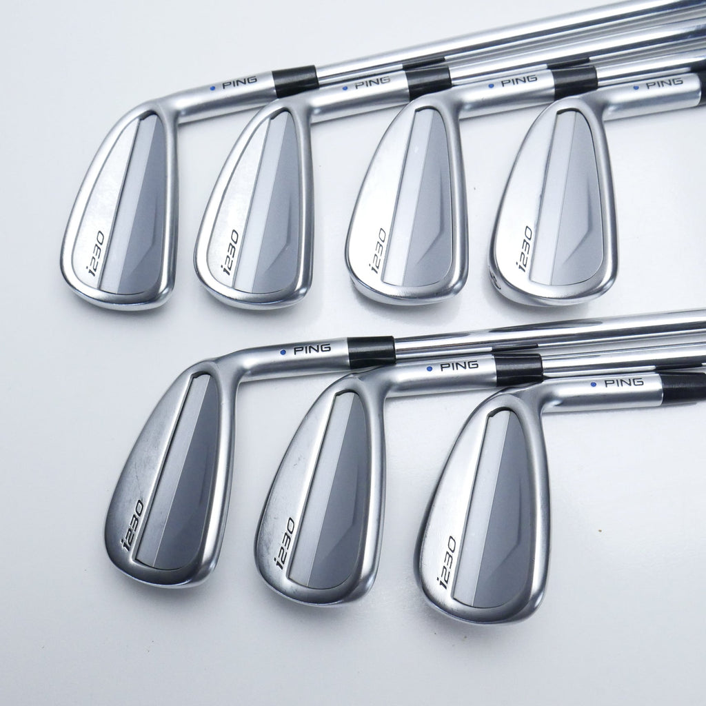 Used Ping i230 Iron Set / 4 - PW / Stiff Flex