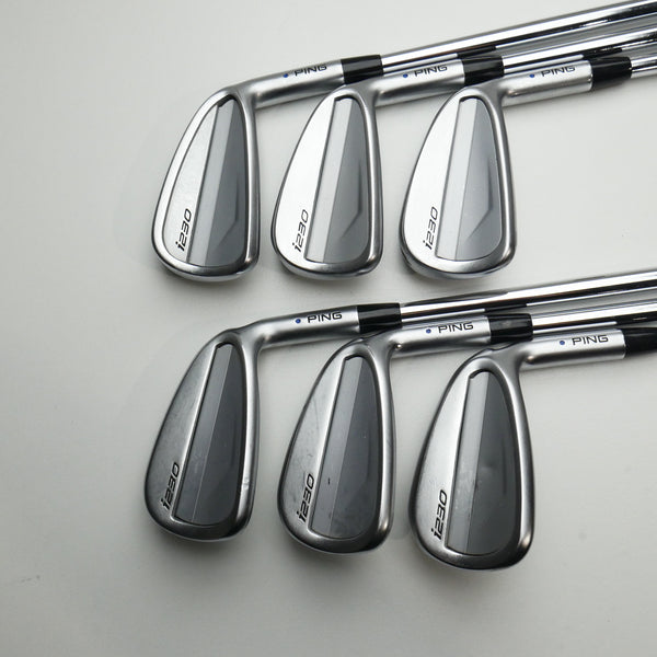 Used Ping i230 Iron Set / 4 - PW / Stiff Flex