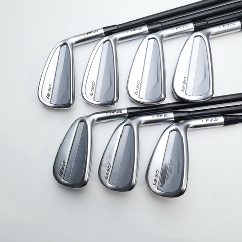 Used Ping i230 Iron Set / 4 - PW / Stiff Flex