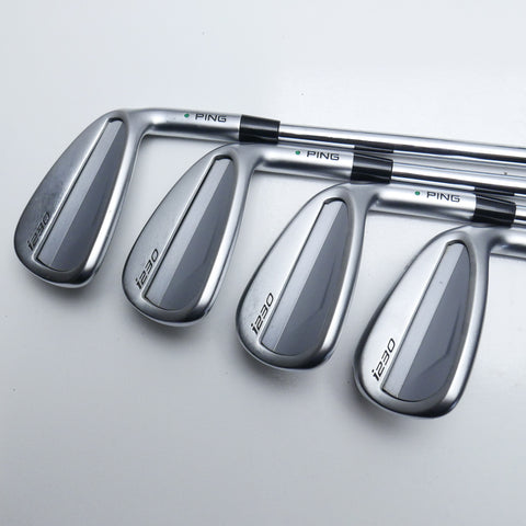 Used Ping i230 Iron Set / 4 - PW + UW / Stiff Flex