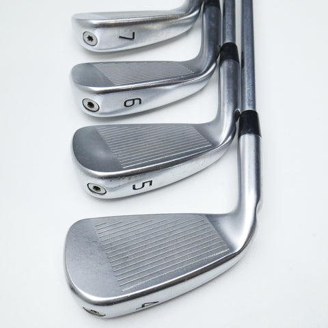 Used Ping i230 Iron Set / 4 - PW / X-Stiff Flex