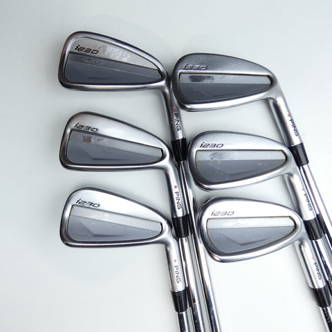 Used Ping i230 Iron Set / 5 - PW / Stiff Flex