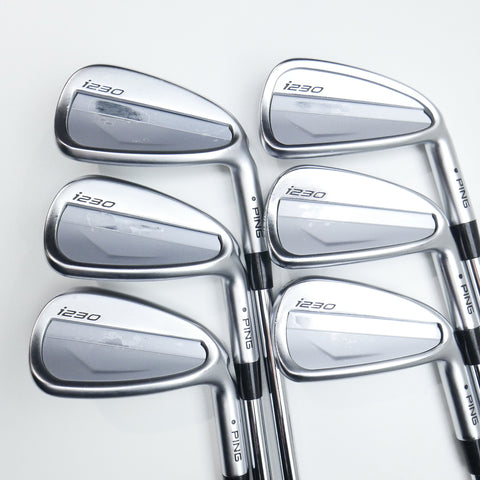 Used Ping i230 Iron Set / 5 - PW / Stiff Flex