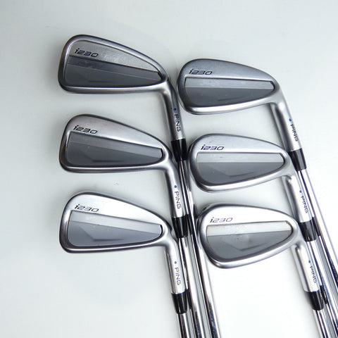 Used Ping i230 Iron Set / 5 - PW / Stiff Flex