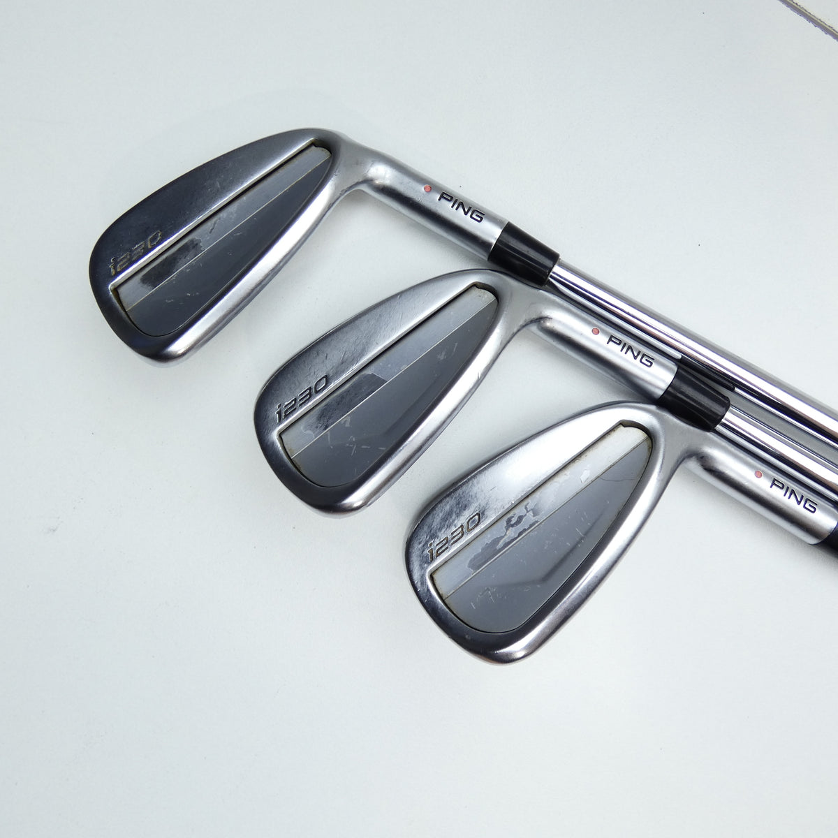 Used Ping i230 Iron Set / 5 - PW / Stiff Flex