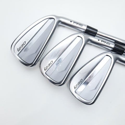 Used Ping i230 Iron Set / 5 - PW / Stiff Flex