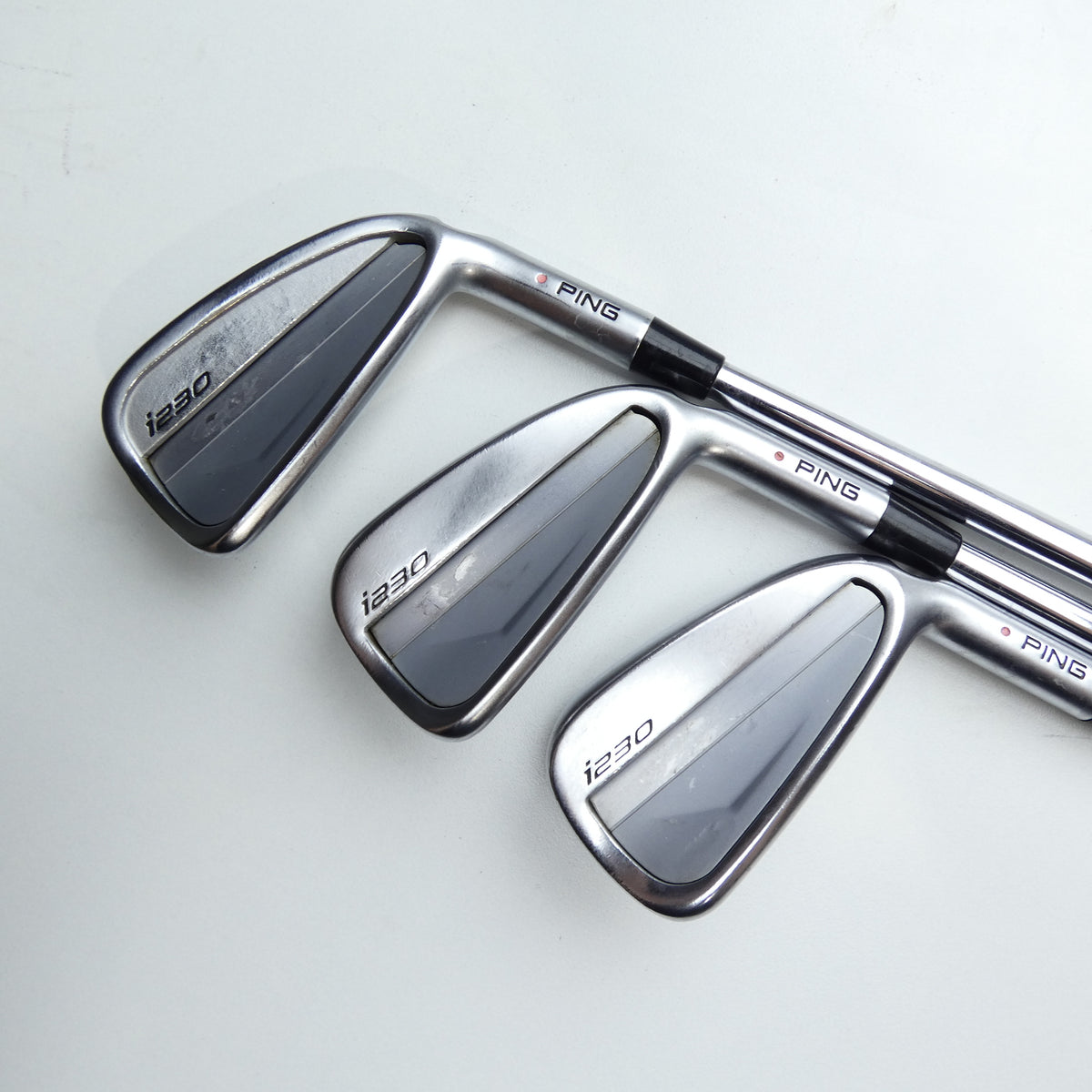 Used Ping i230 Iron Set / 5 - PW / Stiff Flex
