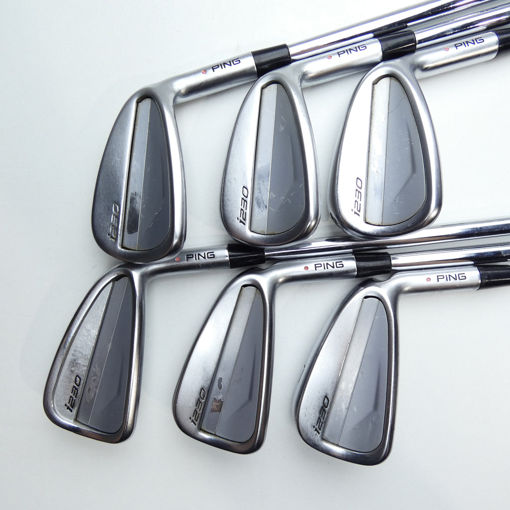 Used Ping i230 Iron Set / 5 - PW / Stiff Flex