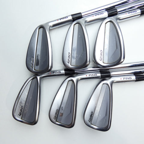 Used Ping i230 Iron Set / 5 - PW / Stiff Flex