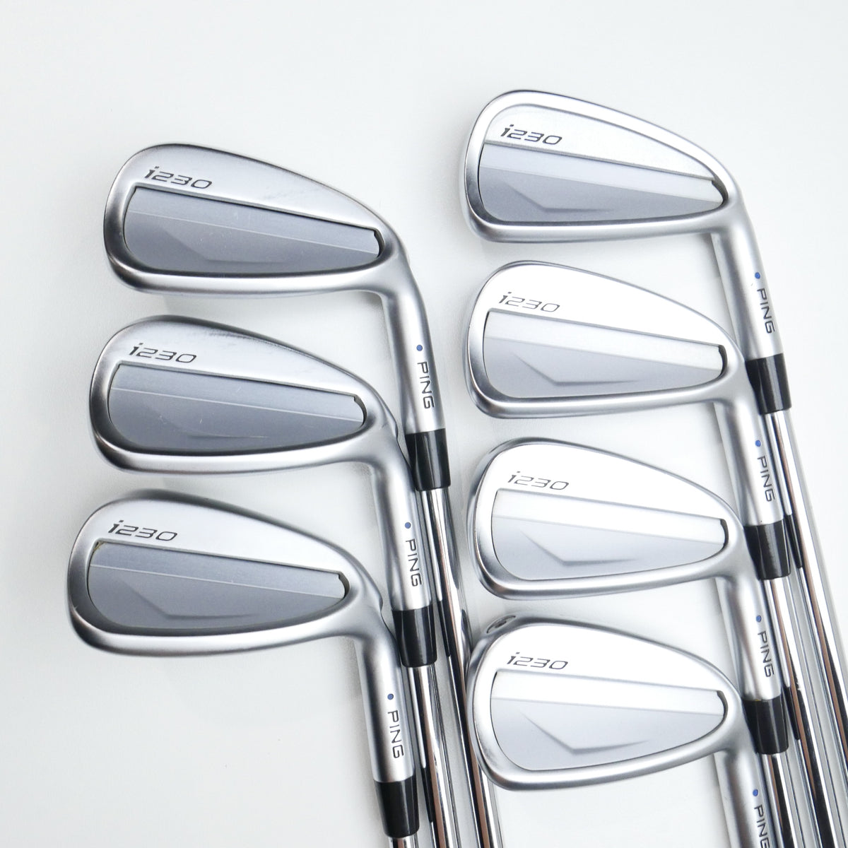 Used Ping i230 Iron Set / 5 - PW + UW / Regular Flex