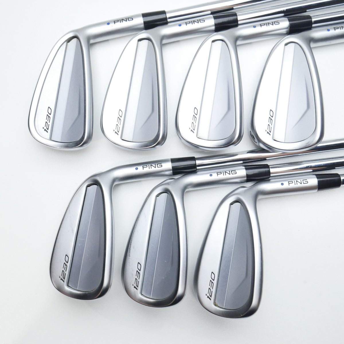 Used Ping i230 Iron Set / 5 - PW + UW / Regular Flex