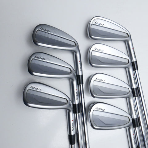 Used Ping i230 Iron Set / 5 - PW + UW / X-Stiff Flex