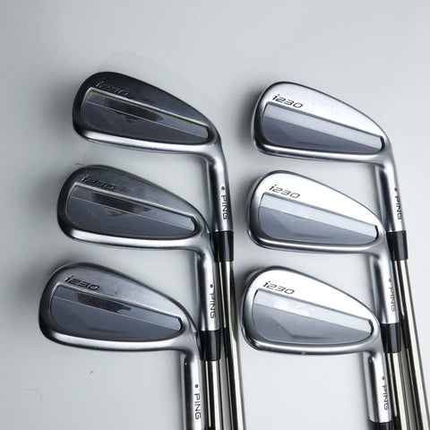 Used Ping i230 Iron Set / 6 - PW + AW / Regular Flex