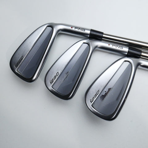 Used Ping i230 Iron Set / 6 - PW + AW / Regular Flex