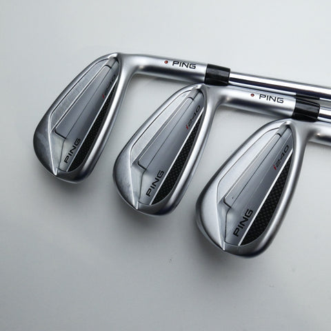 Used Ping i240 Iron Set / 4 - PW / Stiff + Flex