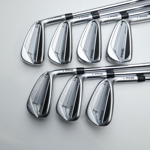 Used Ping i240 Iron Set / 4 - PW / Stiff + Flex