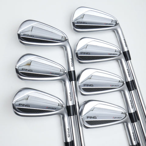 Used Ping i240 Iron Set / 4 - PW / X-Stiff Flex