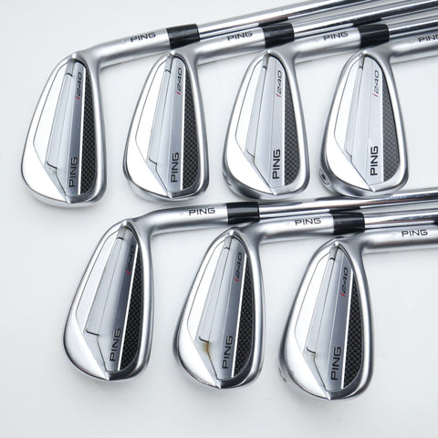 Used Ping i240 Iron Set / 4 - PW / X-Stiff Flex