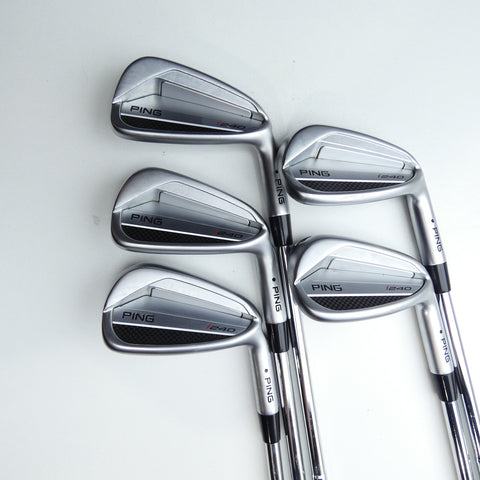 Used Ping i240 Iron Set / 6 - PW / Stiff Flex