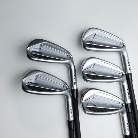 Used Ping i240 Iron Set / 7 - PW + GW / Stiff Flex