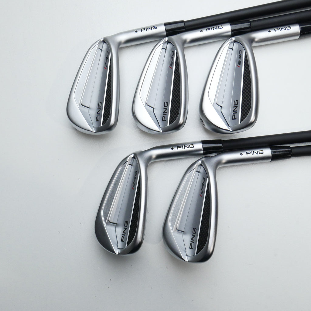Used Ping i240 Iron Set / 7 - PW + GW / Stiff Flex