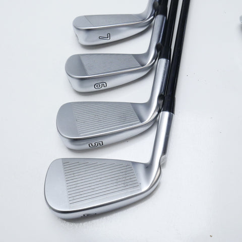 Used Ping i525 Iron Set / 4 - PW + GW / Soft Regular Flex