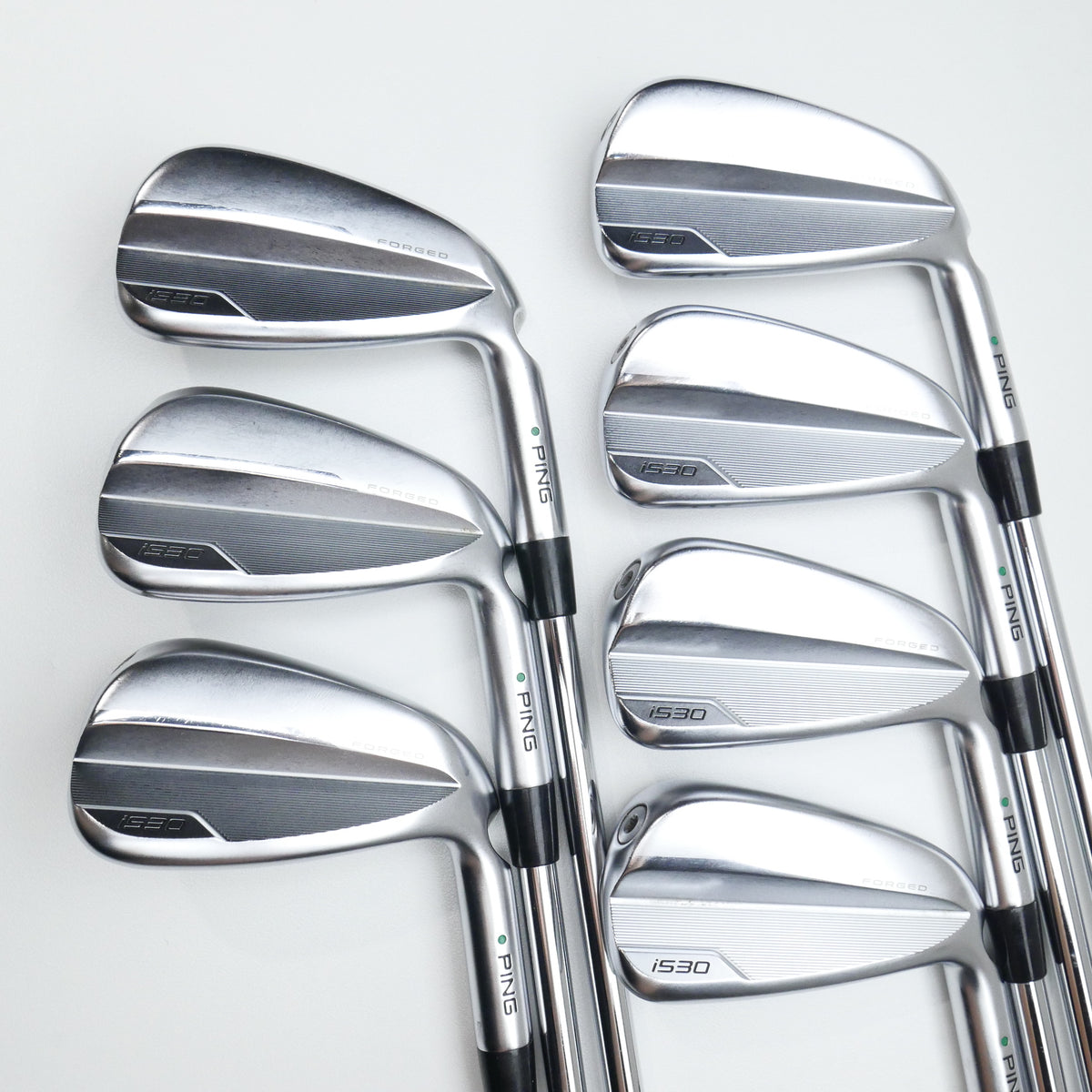 Used Ping i530 Iron Set / 4 - PW / Stiff Flex