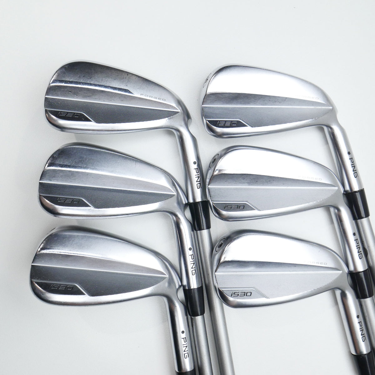 Used Ping i530 Iron Set / 6 - PW + GW / Soft Regular Flex