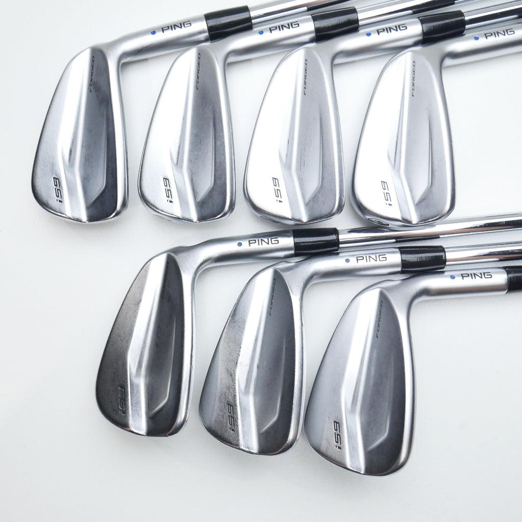 Used Ping i59 2021 Iron Set / 4 - PW / Stiff Flex
