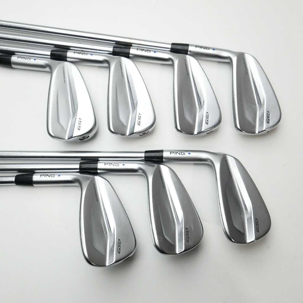 Used Ping i59 2021 Iron Set / 4 - PW / X-Stiff Flex / Left-Handed