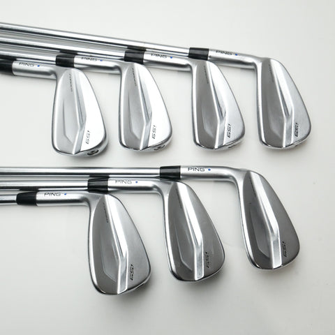 Used Ping i59 2021 Iron Set / 4 - PW / X-Stiff Flex / Left-Handed