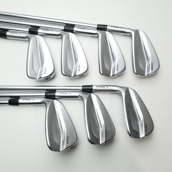 Used Ping i59 2021 Iron Set / 4 - PW / X-Stiff Flex / Left-Handed