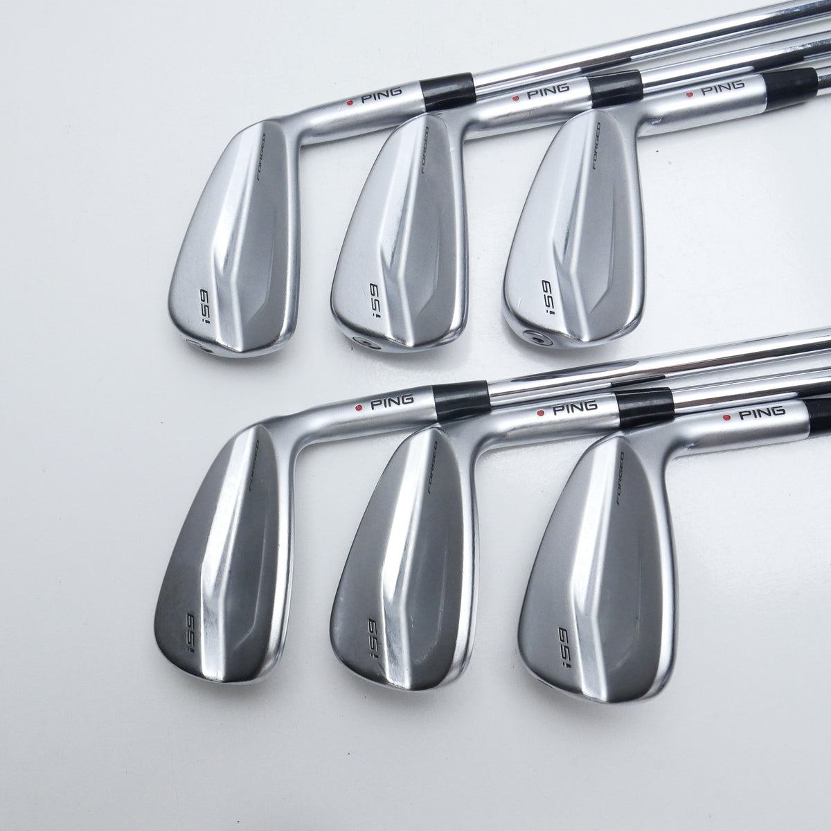 Used Ping i59 2021 Iron Set / 5 - PW / Stiff Flex
