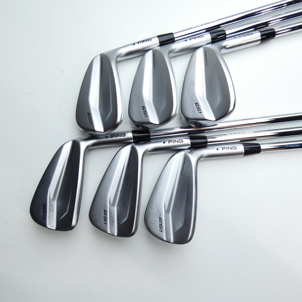 Used Ping i59 2021 Iron Set / 5 - PW / Stiff Flex