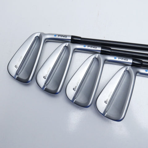 Used Ping iBlade Iron Set / 4 - PW / LA Golf L Series Stiff Flex