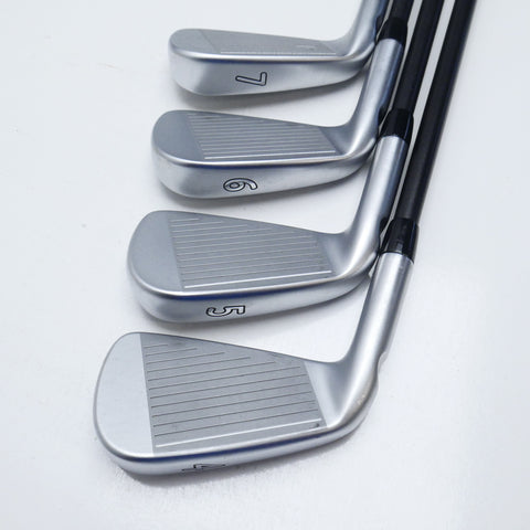 Used Ping iBlade Iron Set / 4 - PW / LA Golf L Series Stiff Flex