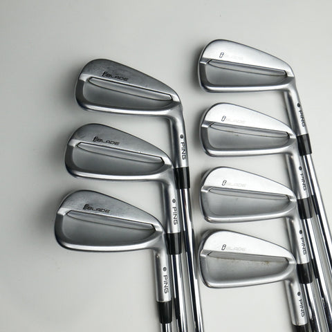 Used Ping iBlade Iron Set / 4 - PW / Stiff Flex