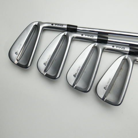 Used Ping iBlade Iron Set / 4 - PW / Stiff Flex