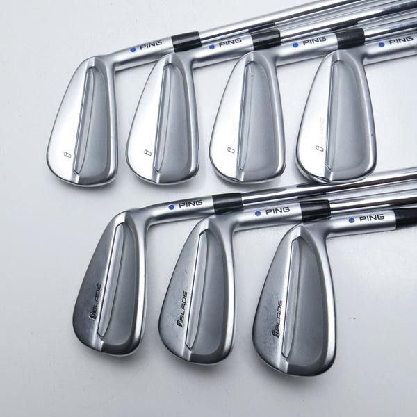 Used Ping iBlade Iron Set / 4 - PW / Stiff Flex