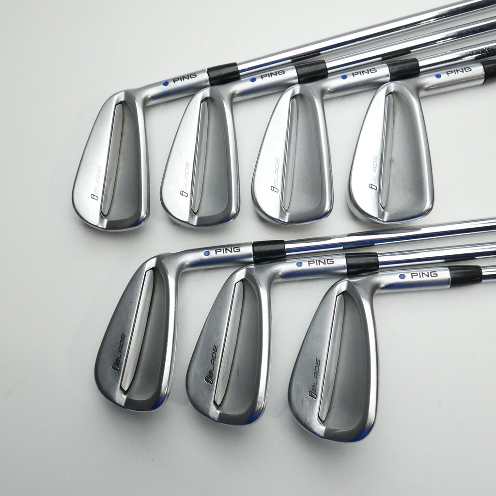 Used Ping iBlade Iron Set / 4 - PW / Stiff Flex