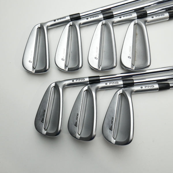 Used Ping iBlade Iron Set / 4 - PW / Stiff Flex