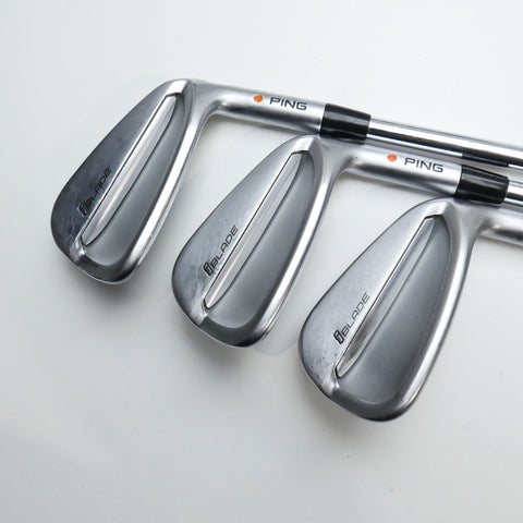Used Ping iBlade Iron Set / 4 - PW / X-Stiff Flex