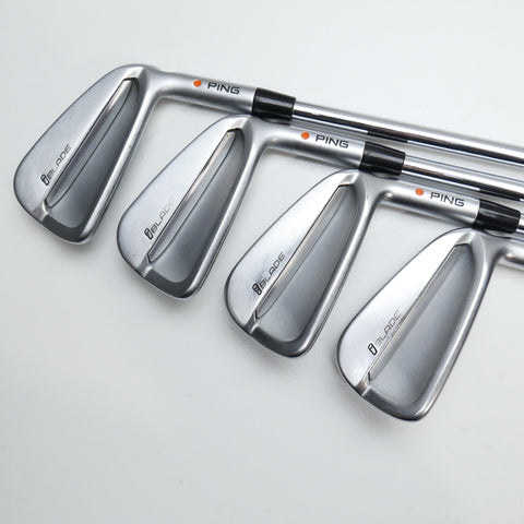 Used Ping iBlade Iron Set / 4 - PW / X-Stiff Flex