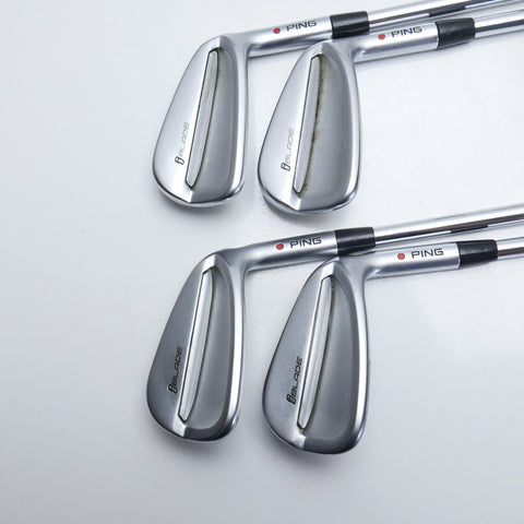 Used Ping iBlade Iron Set / 7 - PW / Stiff Flex