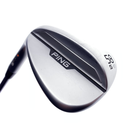 Used Ping s159 Lob Wedge / 58.0 Degrees / Stiff Flex / Left-Handed
