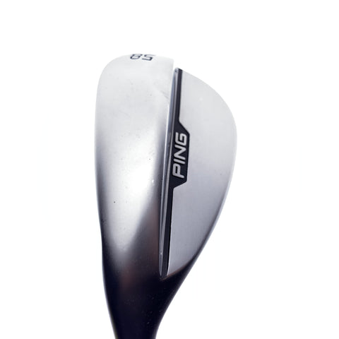 Used Ping s159 Lob Wedge / 58.0 Degrees / Stiff Flex / Left-Handed