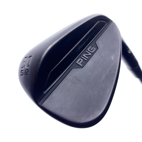 Used Ping s159 Midnight Gap Wedge / 50.0 Degrees / Stiff Flex