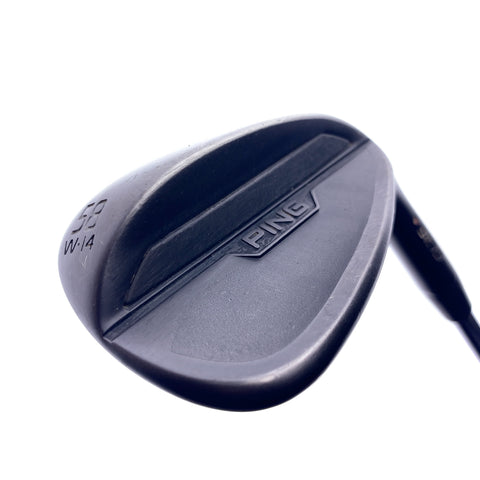 Used Ping s159 Midnight Lob Wedge / 58.0 Degrees / Stiff Flex