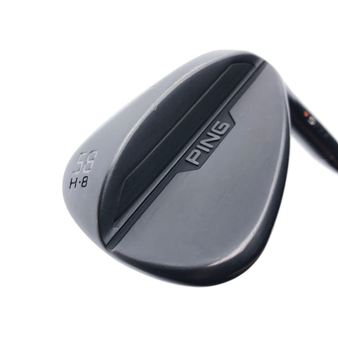Used Ping s159 Midnight Lob Wedge / 58.0 Degrees / X-Stiff Flex